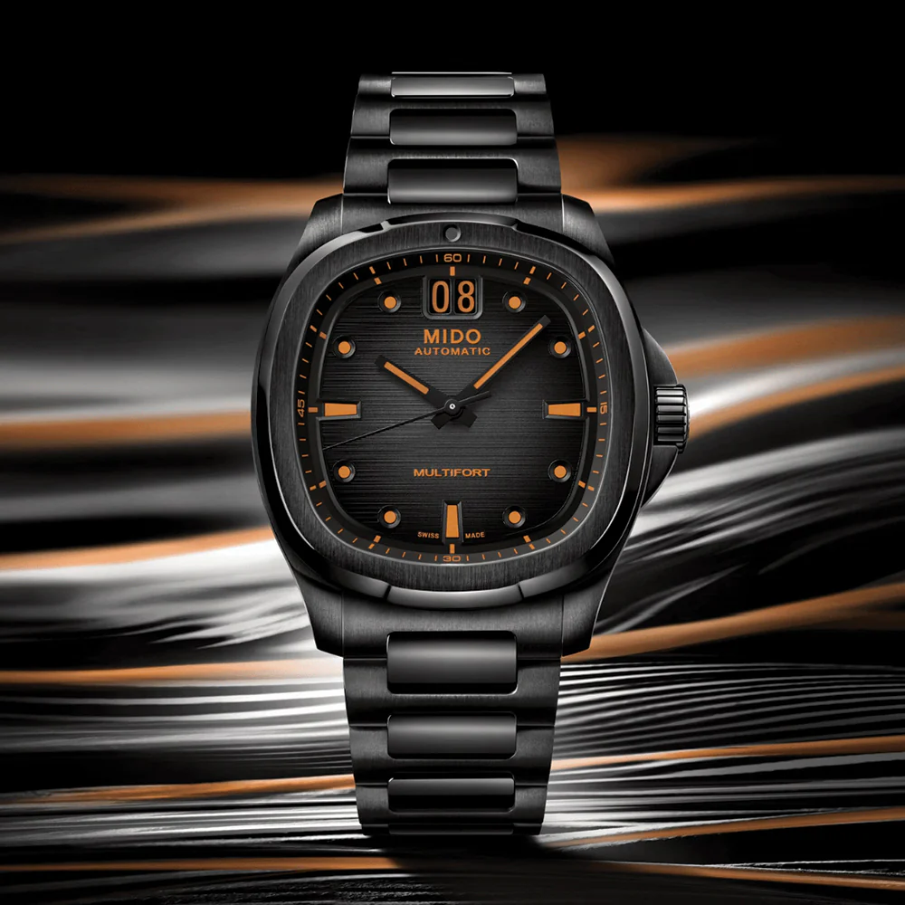 Multifort TV Big Date Automatic 40mm - Grey on Bracelet - Image 2