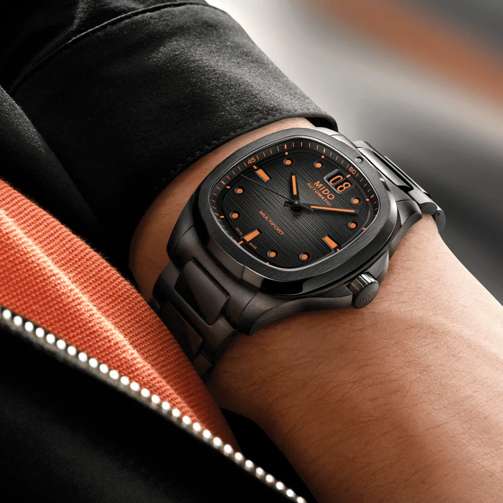 Multifort TV Big Date Automatic 40mm - Grey on Bracelet - Image 3