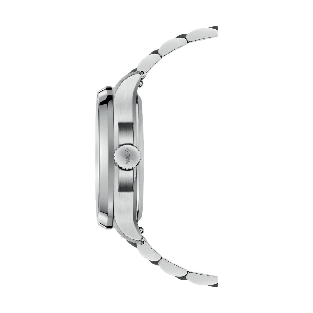 Multifort TV Big Date 40mm - Grey on Bracelet - Image 2