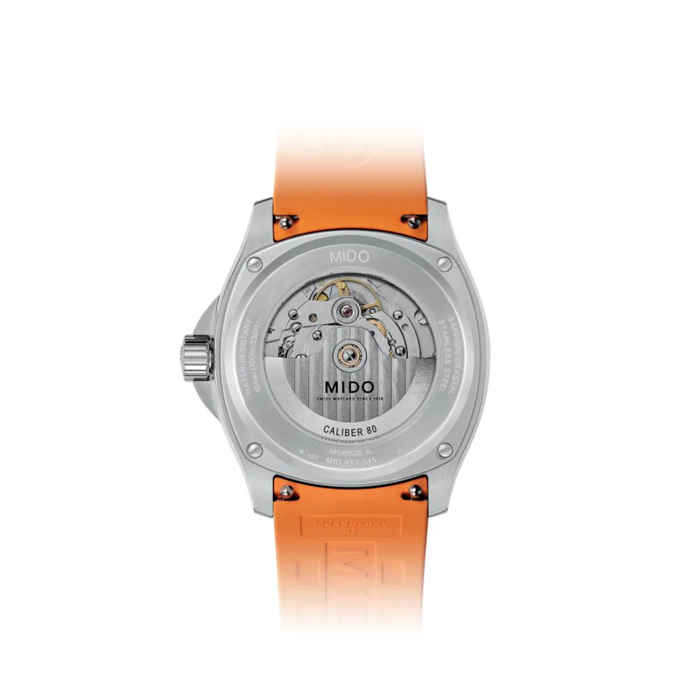 Multifort TV Big Date 40mm - Grey on Strap - Image 7