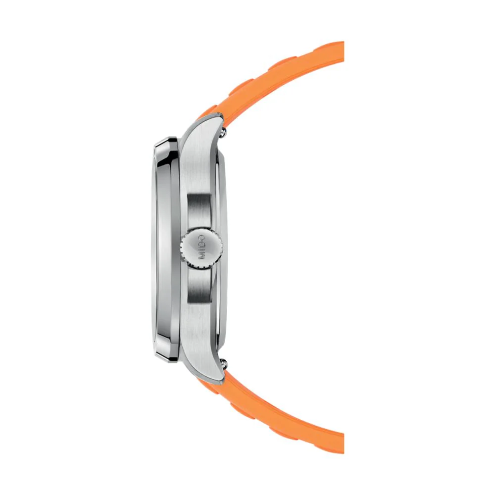 Multifort TV Big Date 40mm - Grey on Strap - Image 8