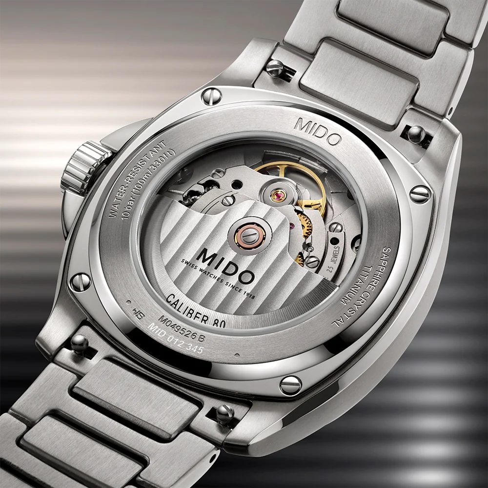 Multifort TV Big Date Titanium 40mm - Grey Gradient on Bracelet - Image 10