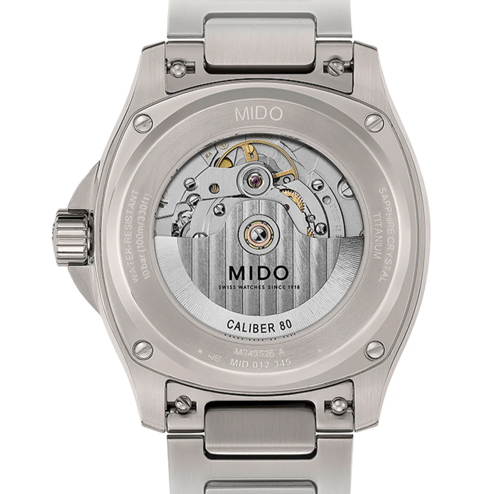 Multifort TV Big Date Titanium 40mm - Grey Gradient on Bracelet - Image 11