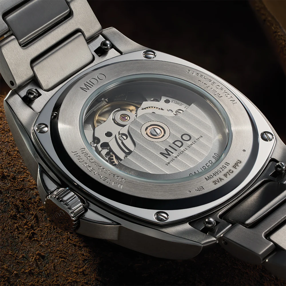 Multifort TV Big Date Titanium 40mm - Grey Gradient on Bracelet - Image 9