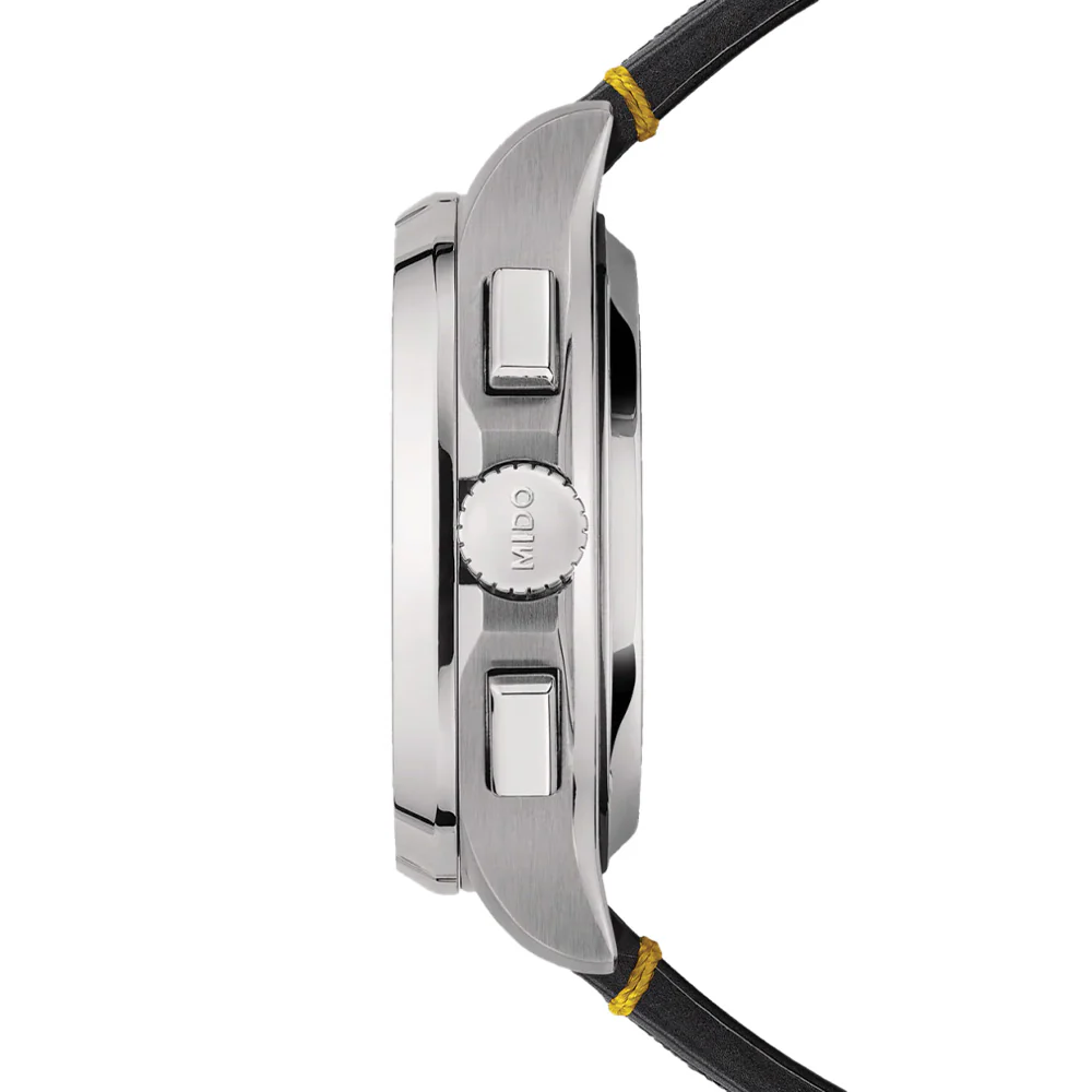 Multifort TV Chronograph Special Edition 42mm - Grey on Bracelet w/ Extra Fabric Strap - Image 4
