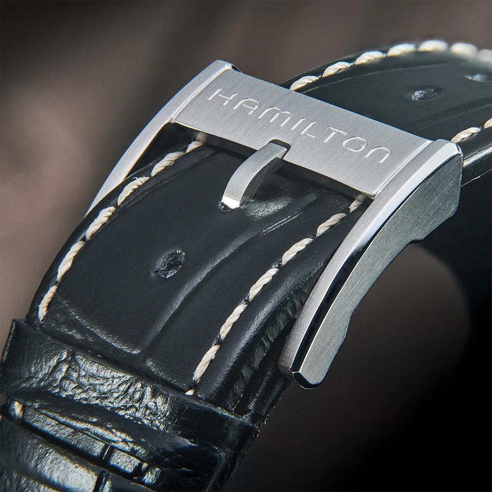 Khaki Field Murph Bundle 42mm - Black on Leather Strap with Extra Bracelet - Image 9
