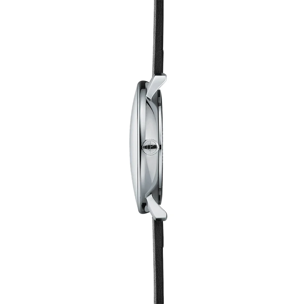 Naos Quartz 38mm - Black on Leather Strap - Image 8