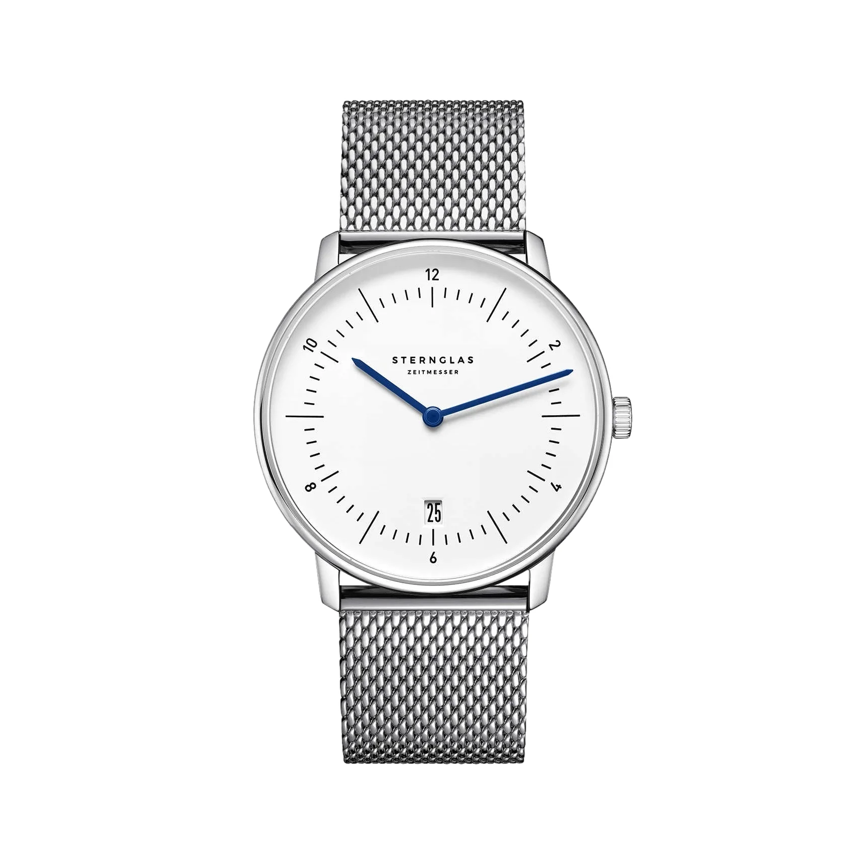 Naos Quartz 38mm - White on Bracelet