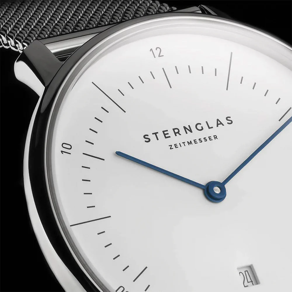 Naos XS Quartz 33mm - White on Bracelet - Image 4