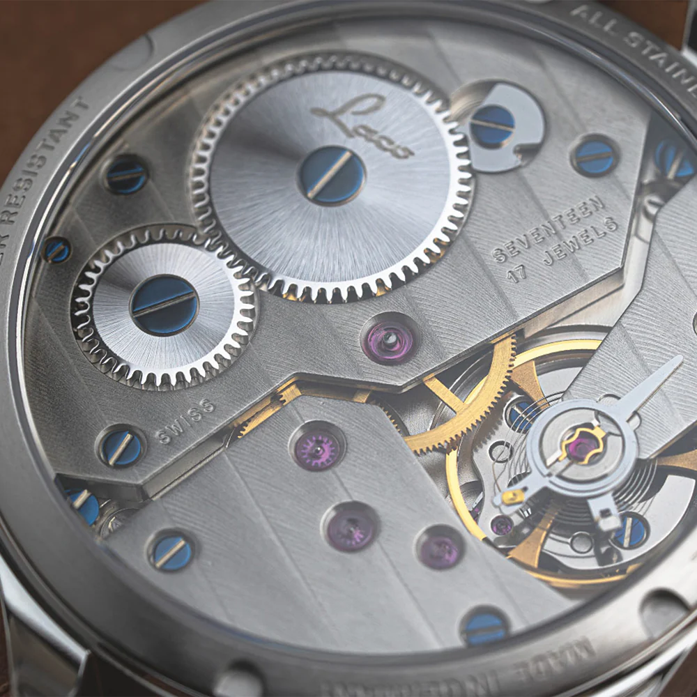 Navy Bremerhaven Handwinding 42.5mm - Black on Leather Strap - Image 4