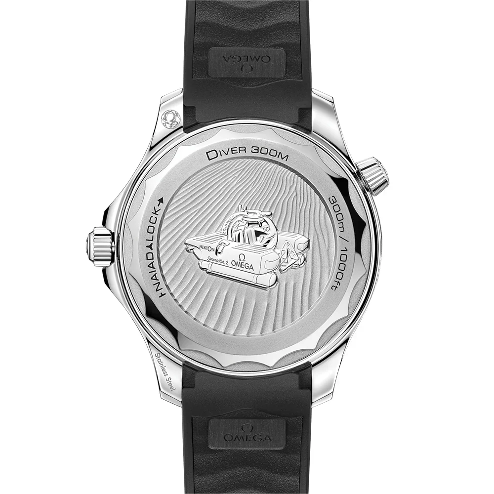 Seamaster Diver 300M Nekton Edition 42mm - Black on Rubber Strap - Image 4
