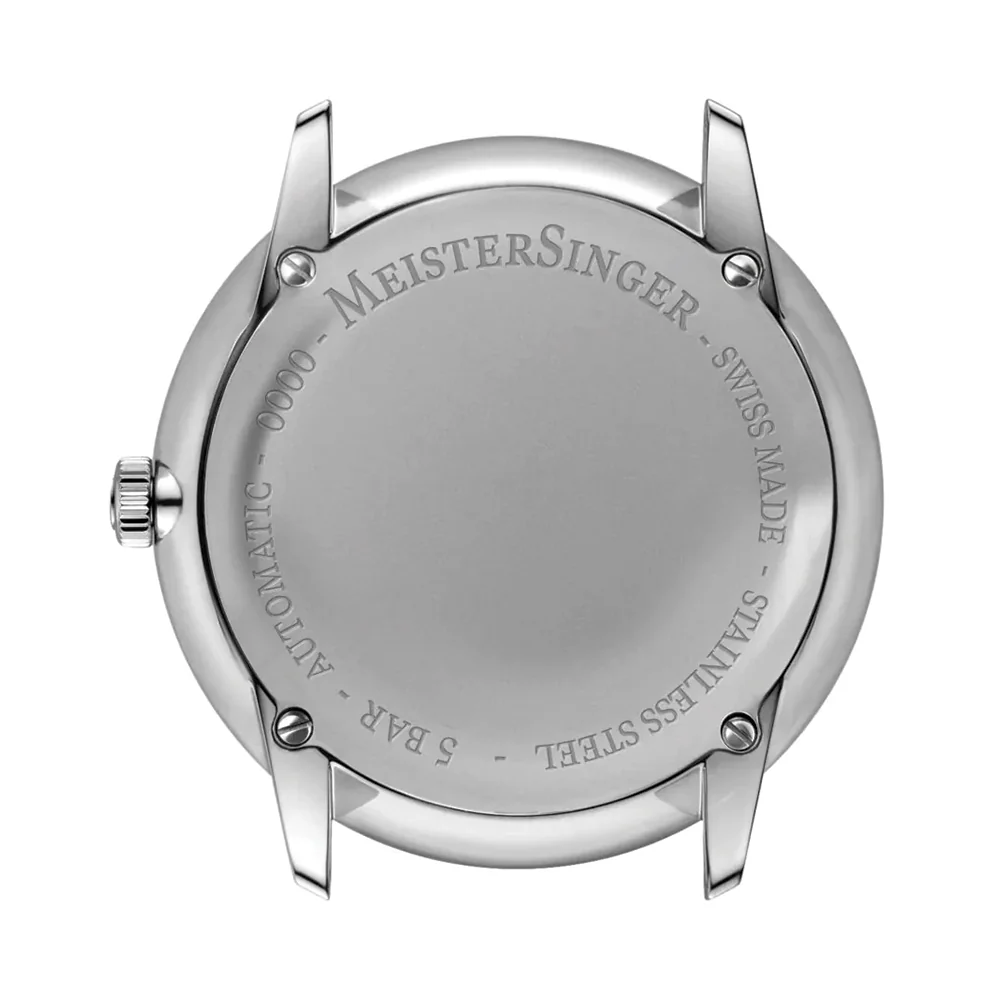 Neo Sapphire 36mm - Ivory on Leather Strap - Image 2