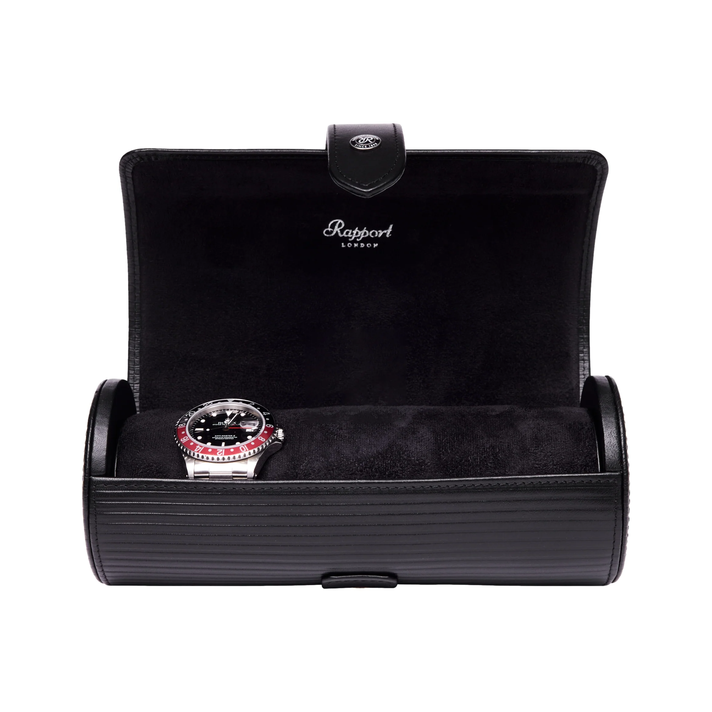 Nova Three Watch Roll - Black - Image 2