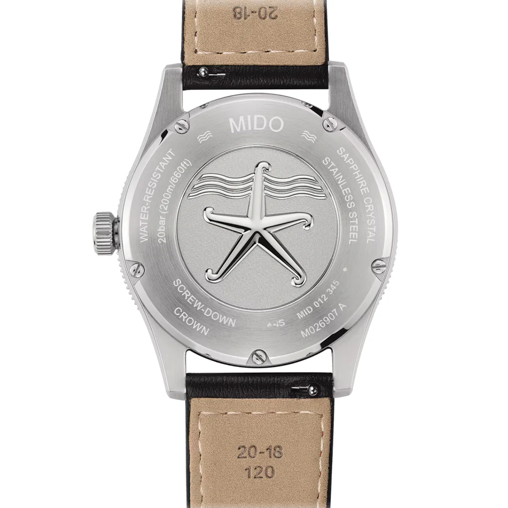 Ocean Star 39mm - Black on Fabric Strap - Image 2