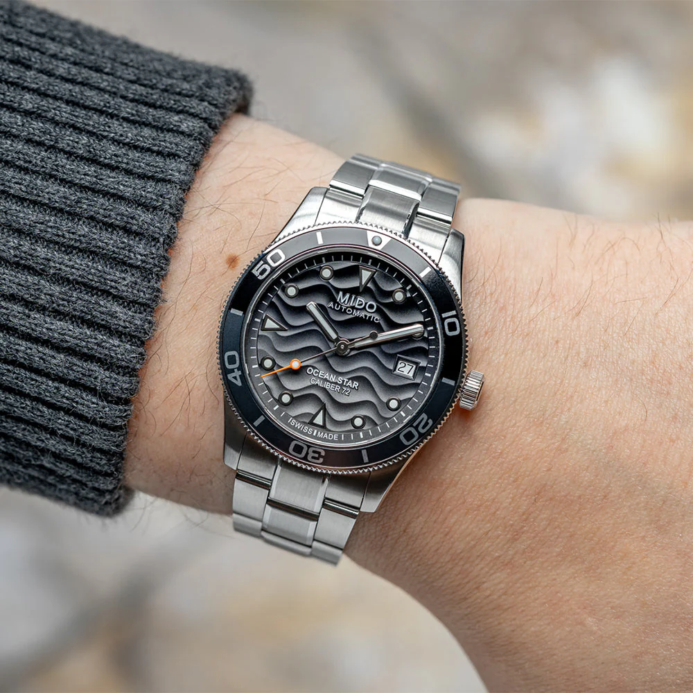 Ocean Star 39mm - Grey on Bracelet - Image 3