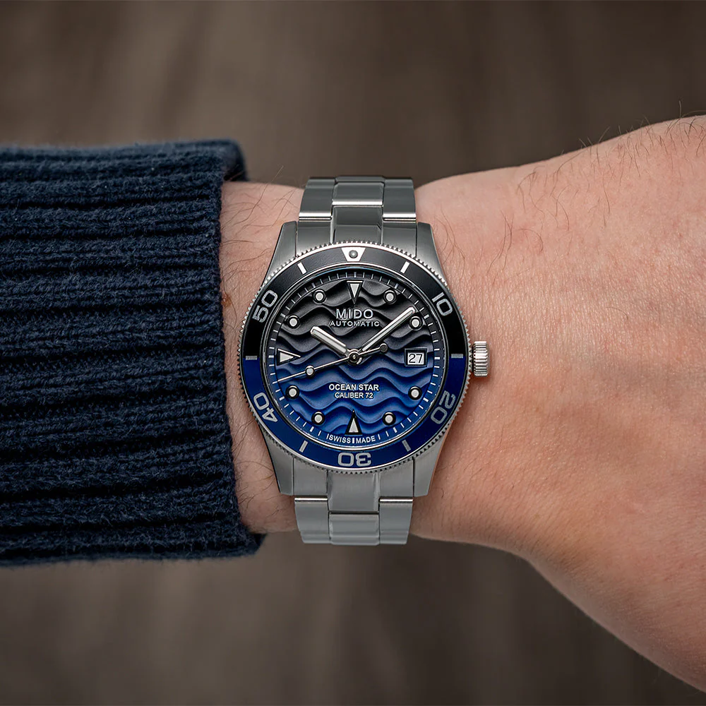 Ocean Star 39mm - Blue on Bracelet - Image 3