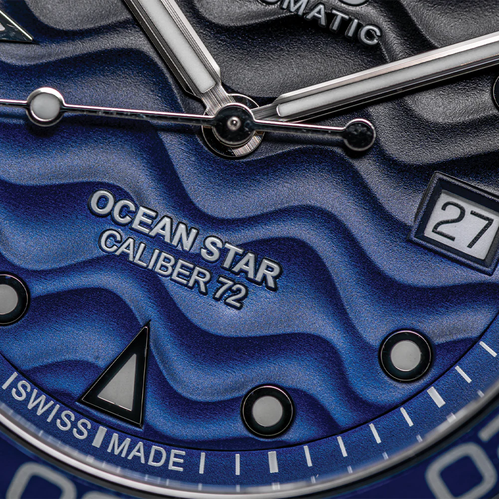 Ocean Star 39mm - Blue on Bracelet - Image 5