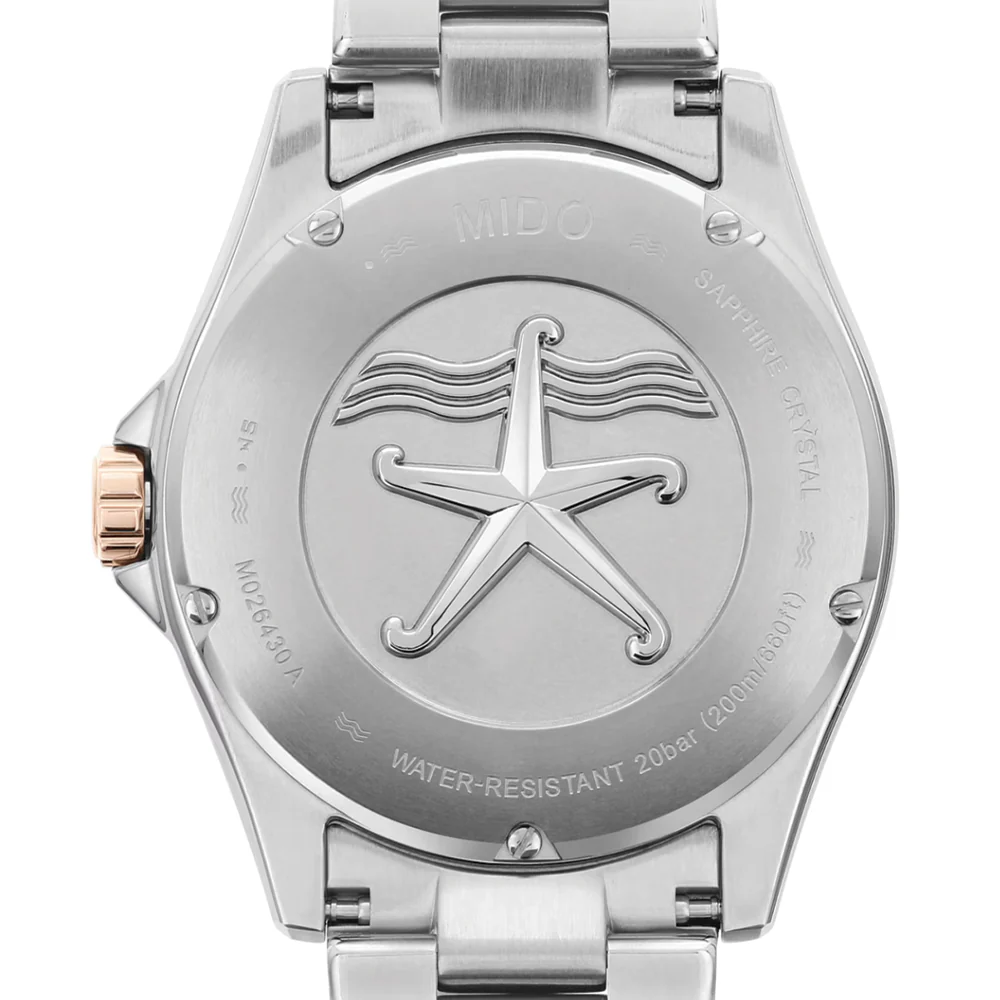 Ocean Star Captain Two-Tone 42.5mm - Black on Bracelet - Image 3