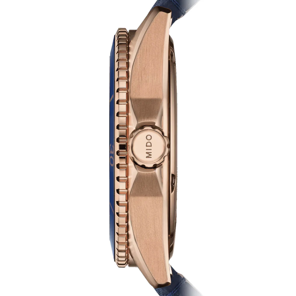 Ocean Star Captain 42.5mm - Blue on Fabric Strap - Image 5