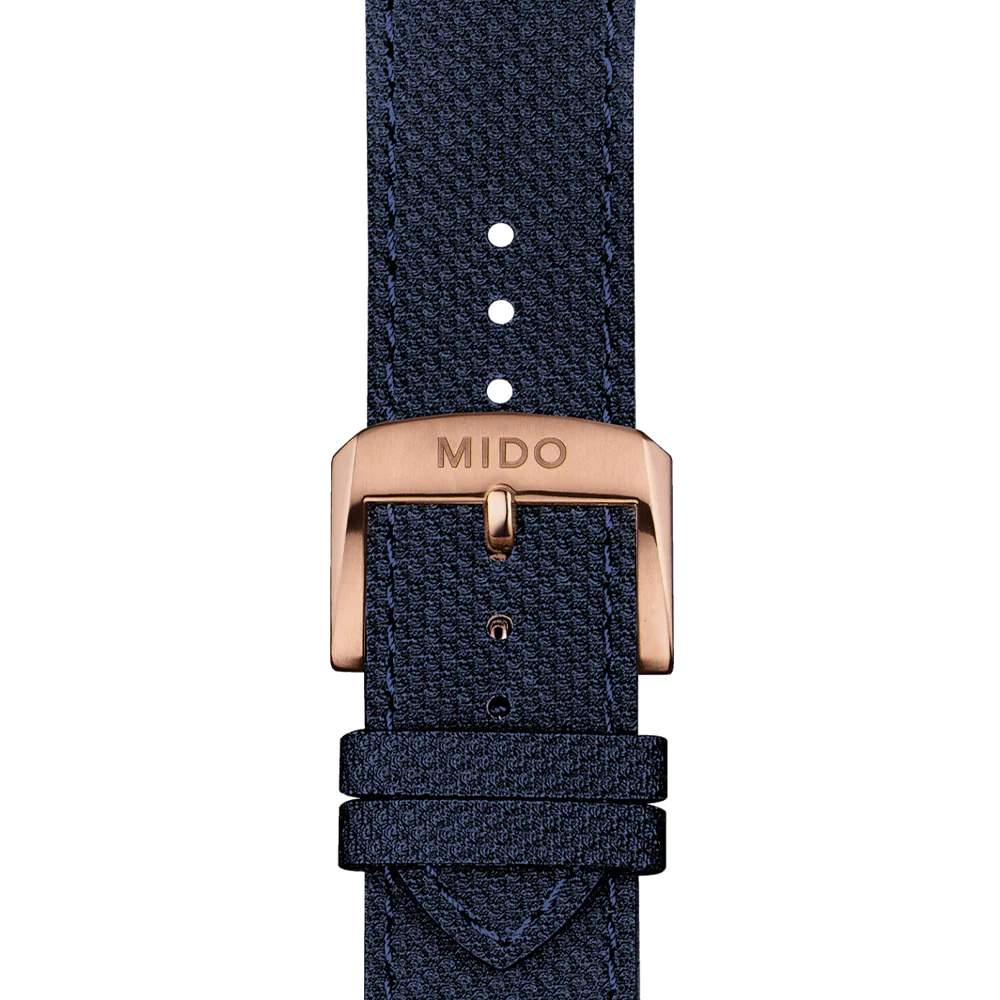 Ocean Star Captain 42.5mm - Blue on Fabric Strap - Image 6