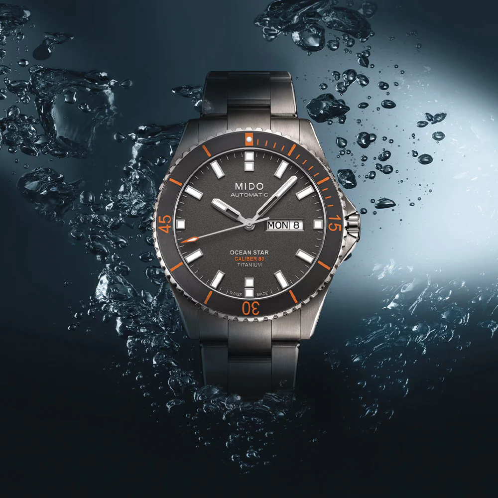 Ocean Star Captain 42.5mm - Titanium on Bracelet - Image 2