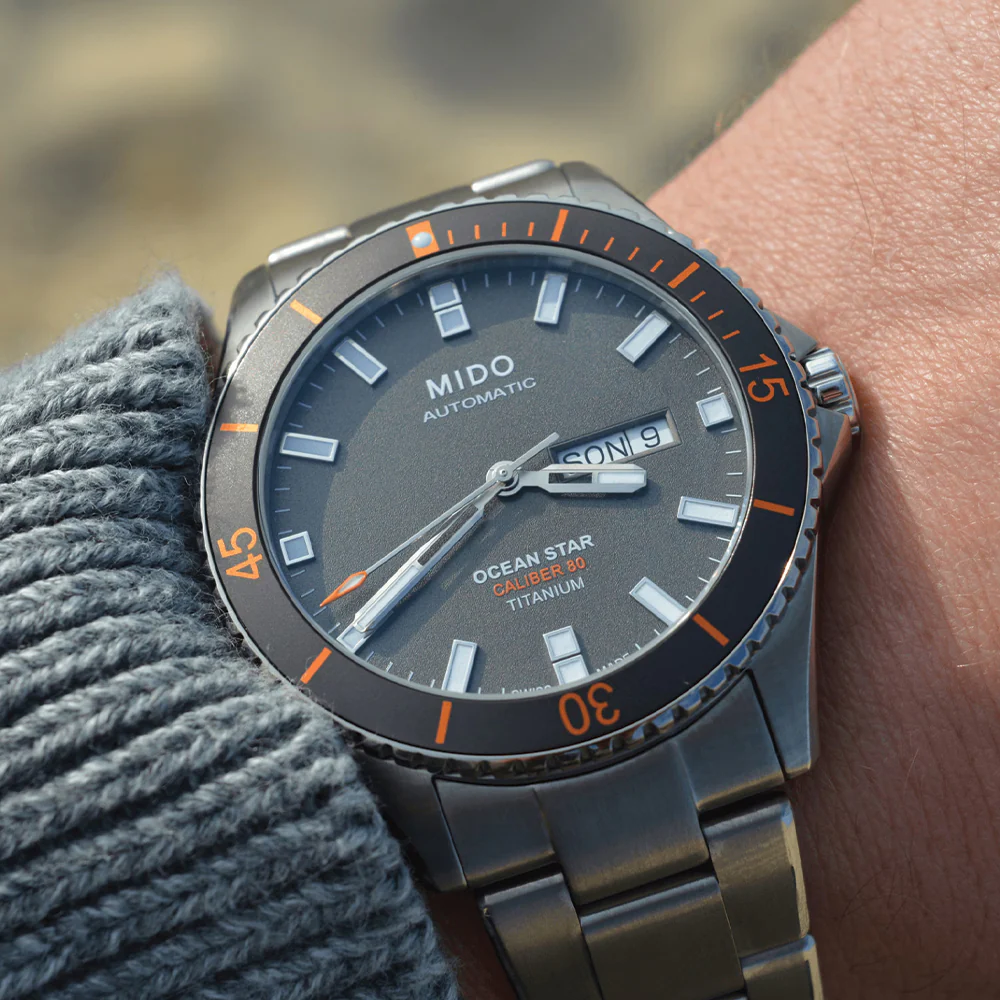 Ocean Star Captain 42.5mm - Titanium on Bracelet - Image 3