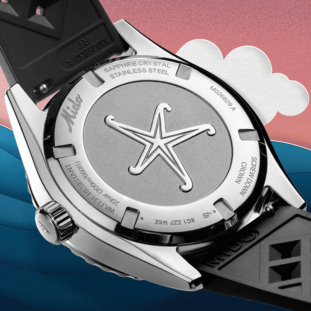 Ocean Star Decompression Worldtimer 40.5mm - Black on Rubber Strap w/ Additional Bracelet - Image 6
