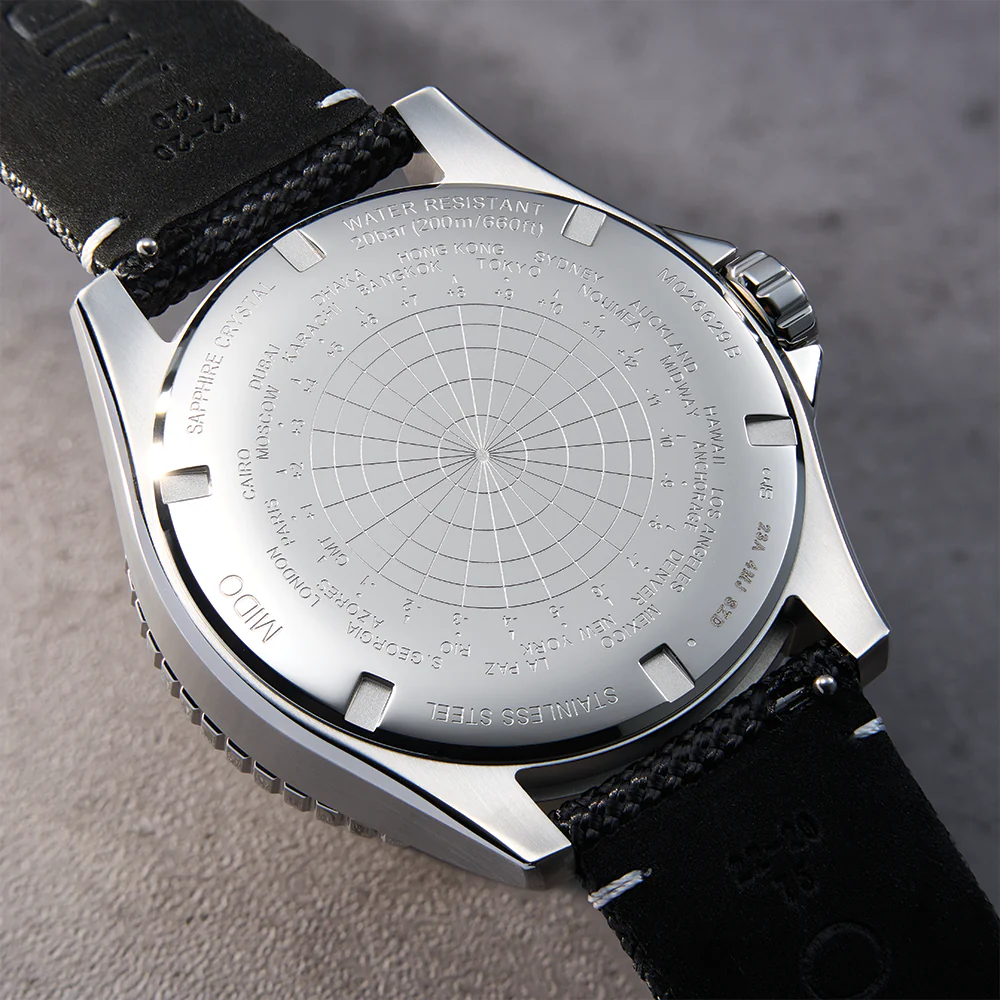 Ocean Star GMT 44mm - Black on Fabric Strap - Image 6