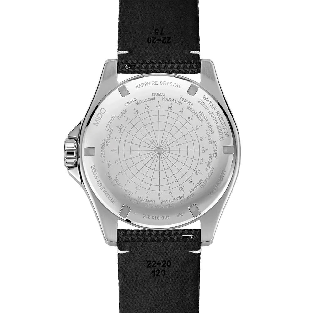 Ocean Star GMT 44mm - Black on Fabric Strap - Image 7