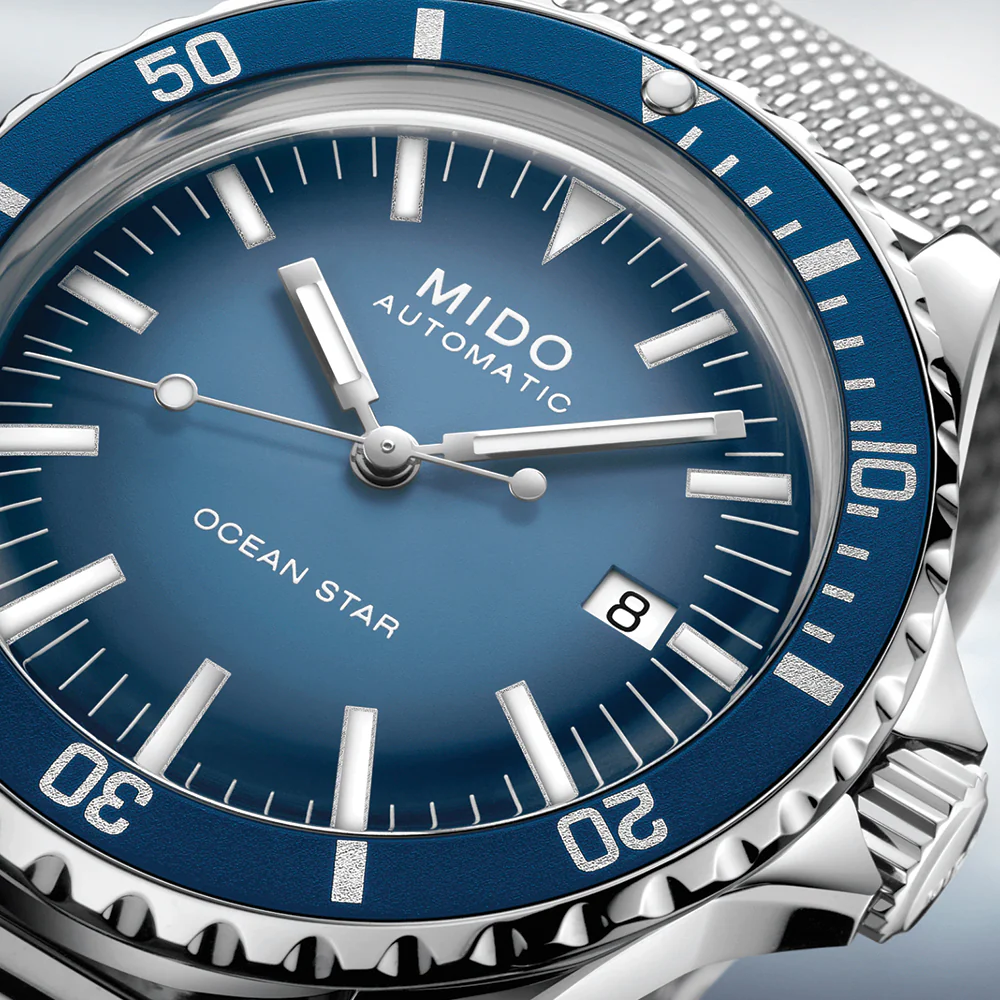 Ocean Star Tribute Special Edition 40.5mm - Blue on Bracelet w/ Additional Rubber Strap - Image 4