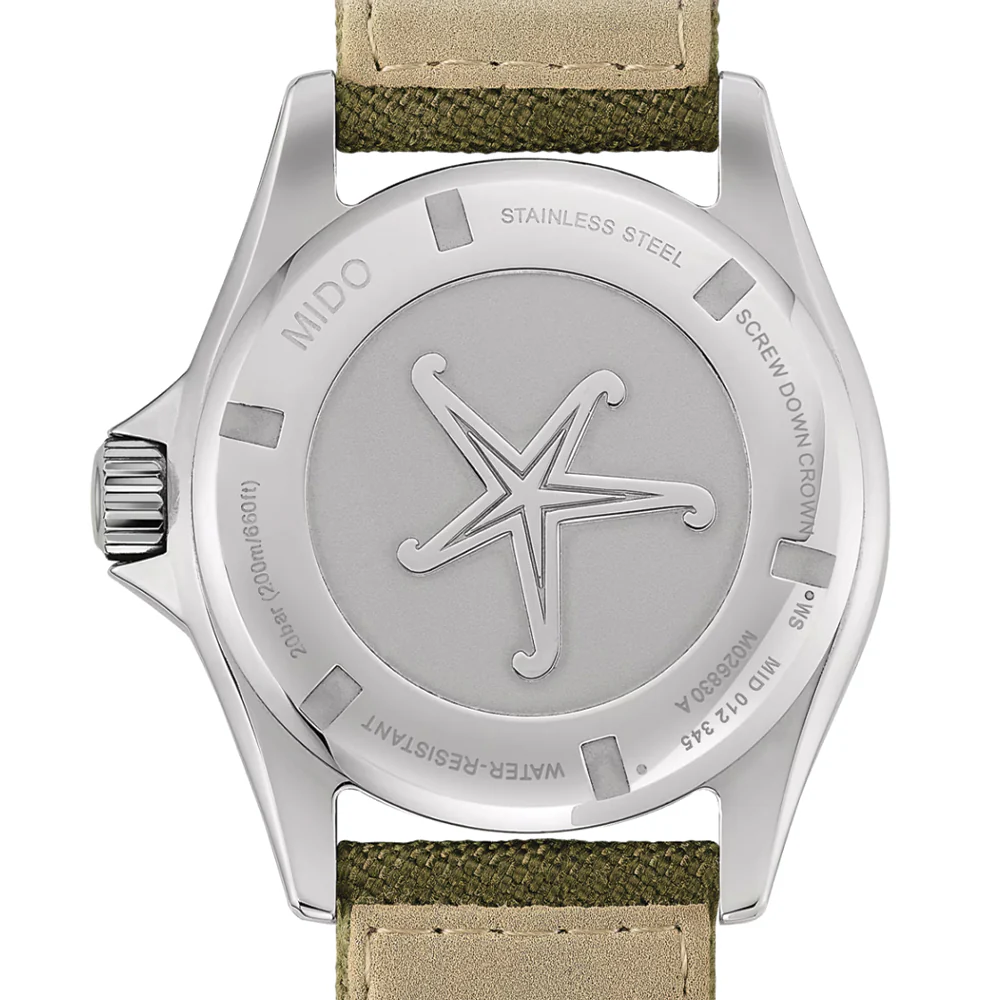 Ocean Star Tribute 40.5mm - Green on Fabric Strap - Image 5