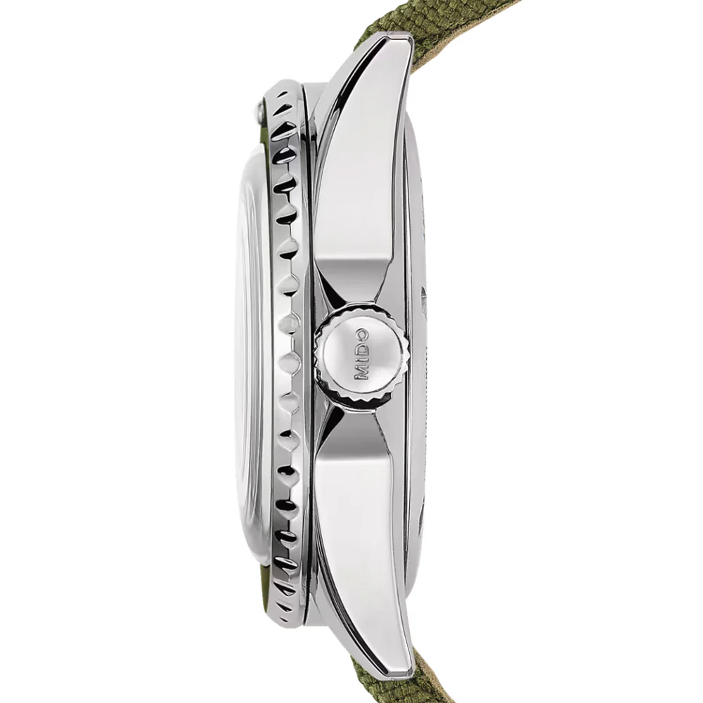 Ocean Star Tribute 40.5mm - Green on Fabric Strap - Image 7