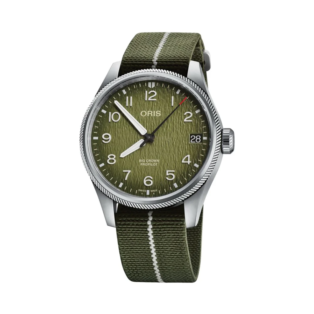 Okavango Air Rescue Limited Edition 41mm - Green on Textile Strap