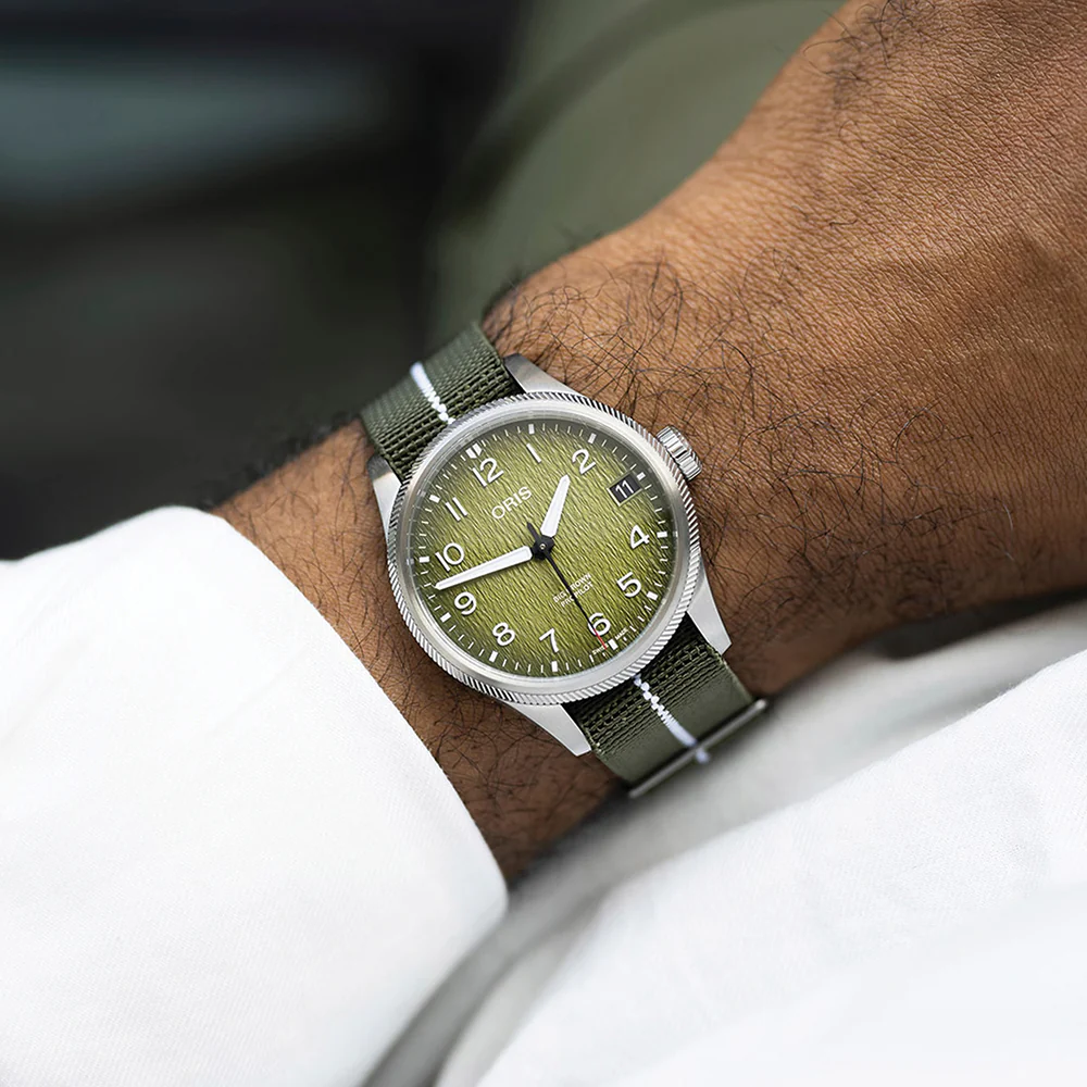 Okavango Air Rescue Limited Edition 41mm - Green on Textile Strap - Image 2