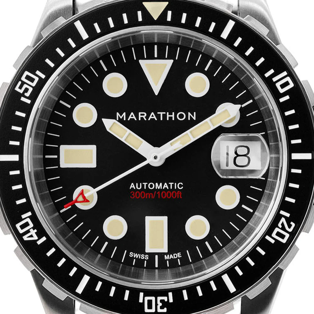 OSAR-D Automatic with Date 41mm - Black on Bracelet - Image 3
