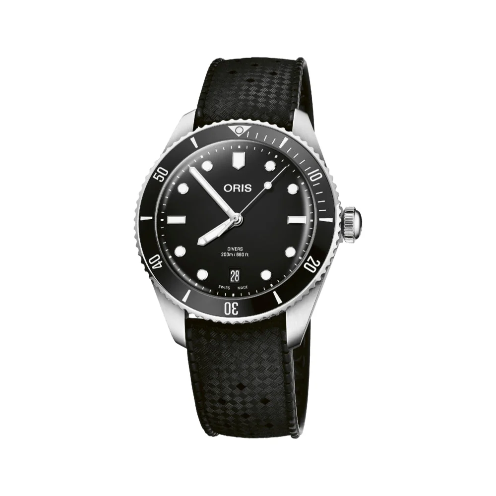 Divers Date 39mm - Black on Bracelet - Image 5