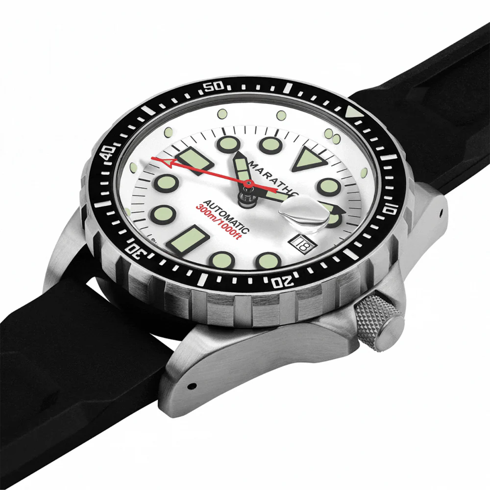 OSAR-D Type I Automatic with Date 46mm - Arctic on Rubber Strap - Image 2