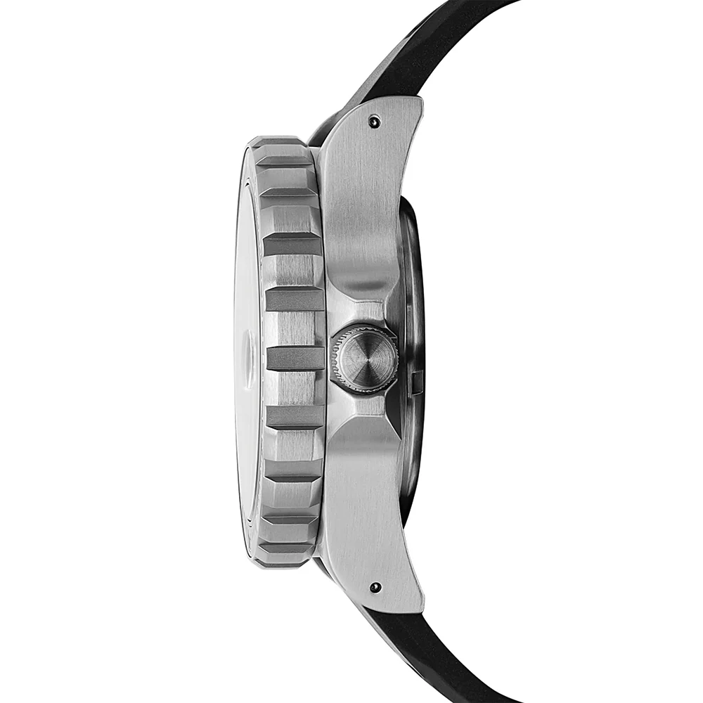 OSAR-D Type I Automatic with Date 46mm - Black on Rubber Strap - Image 3