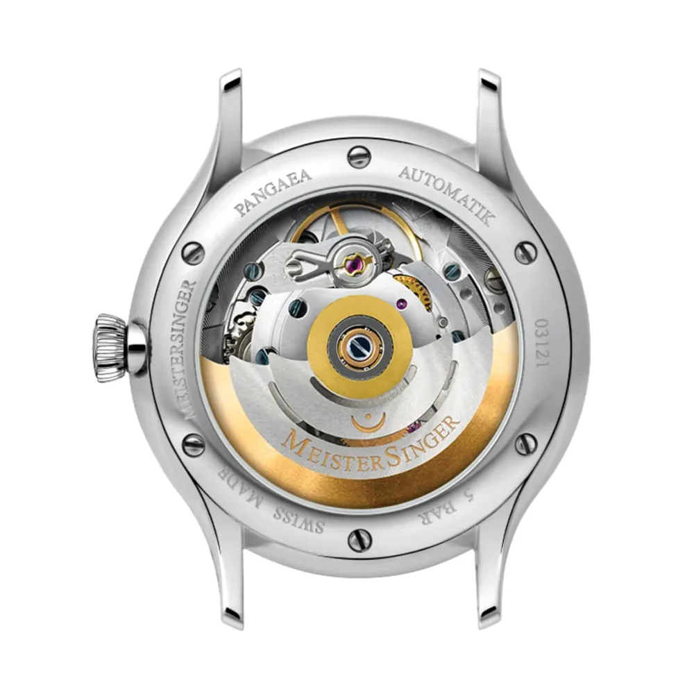 Pangaea Day Date 40mm - Ivory on Leather Strap - Image 2