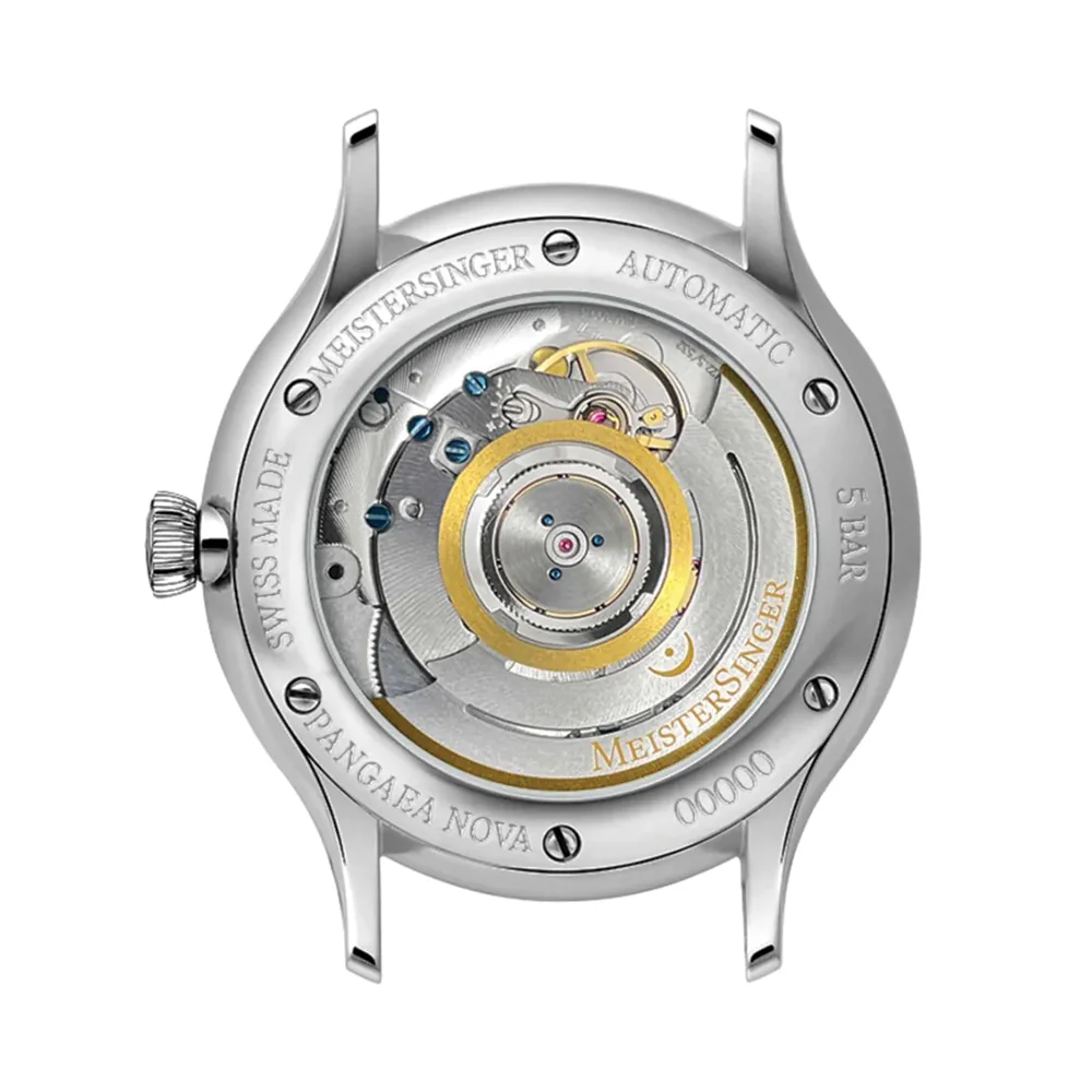 Pangaea 40mm - White on Leather Strap - Image 5