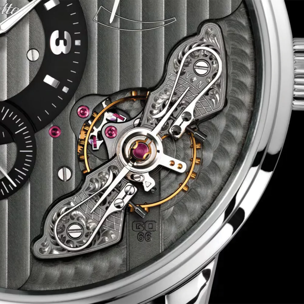 PanoInverse 42mm - Black on Synthetic Strap - Image 2