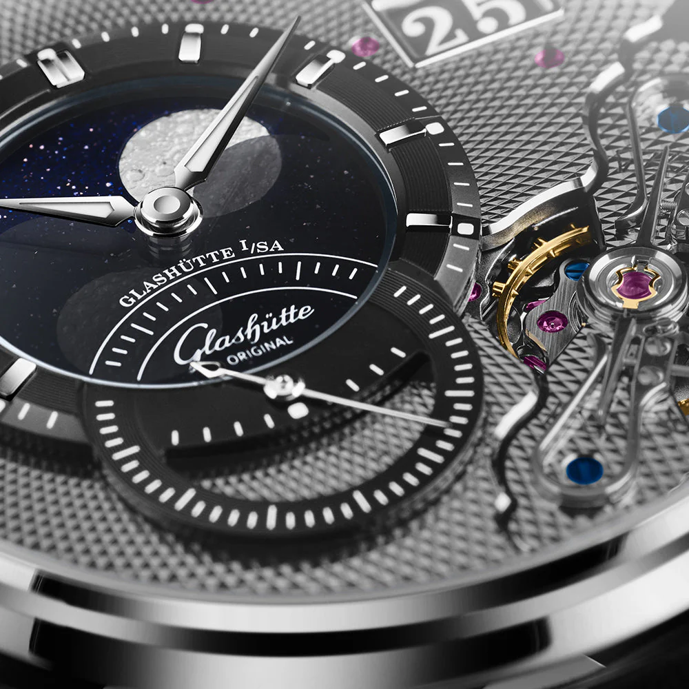 PanoLunarInverse Limited Edition 42mm - Grey on Leather Strap - Image 2