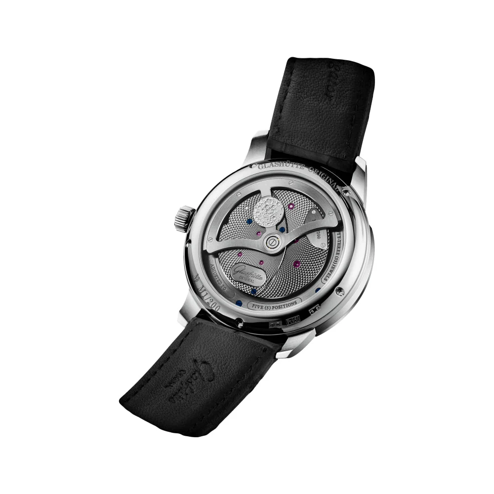 PanoLunarInverse Limited Edition 42mm - Grey on Leather Strap - Image 3