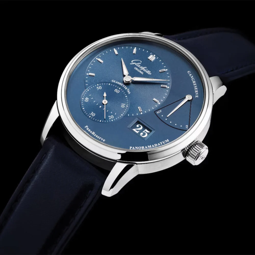 PanoReserve 40mm - Galvanized Blue on Strap - Image 3