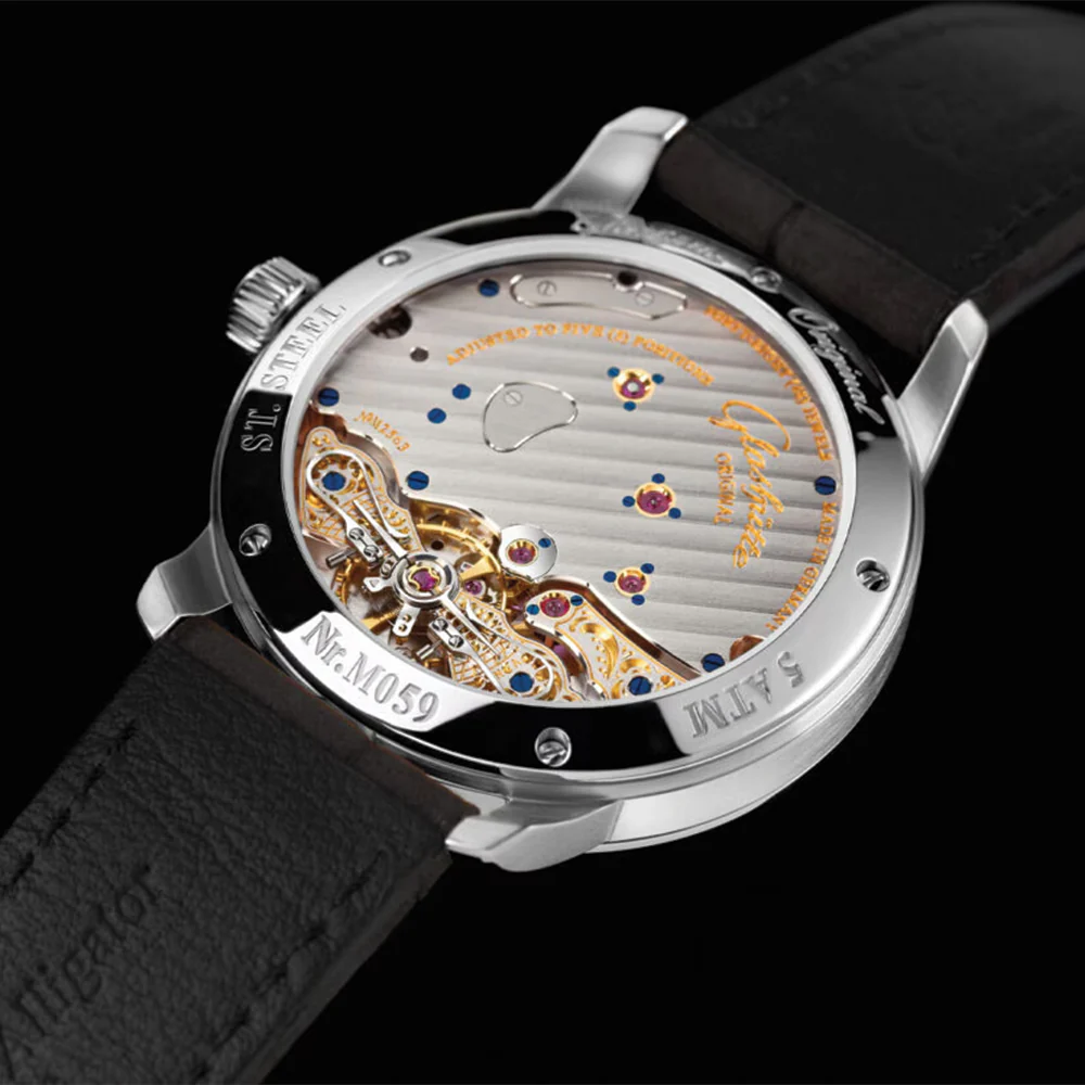 PanoReserve 40mm - Galvanized Blue on Strap - Image 5