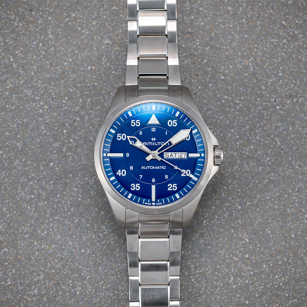 Pilot Day Date 42mm Blue Dial on Bracelet - Image 2