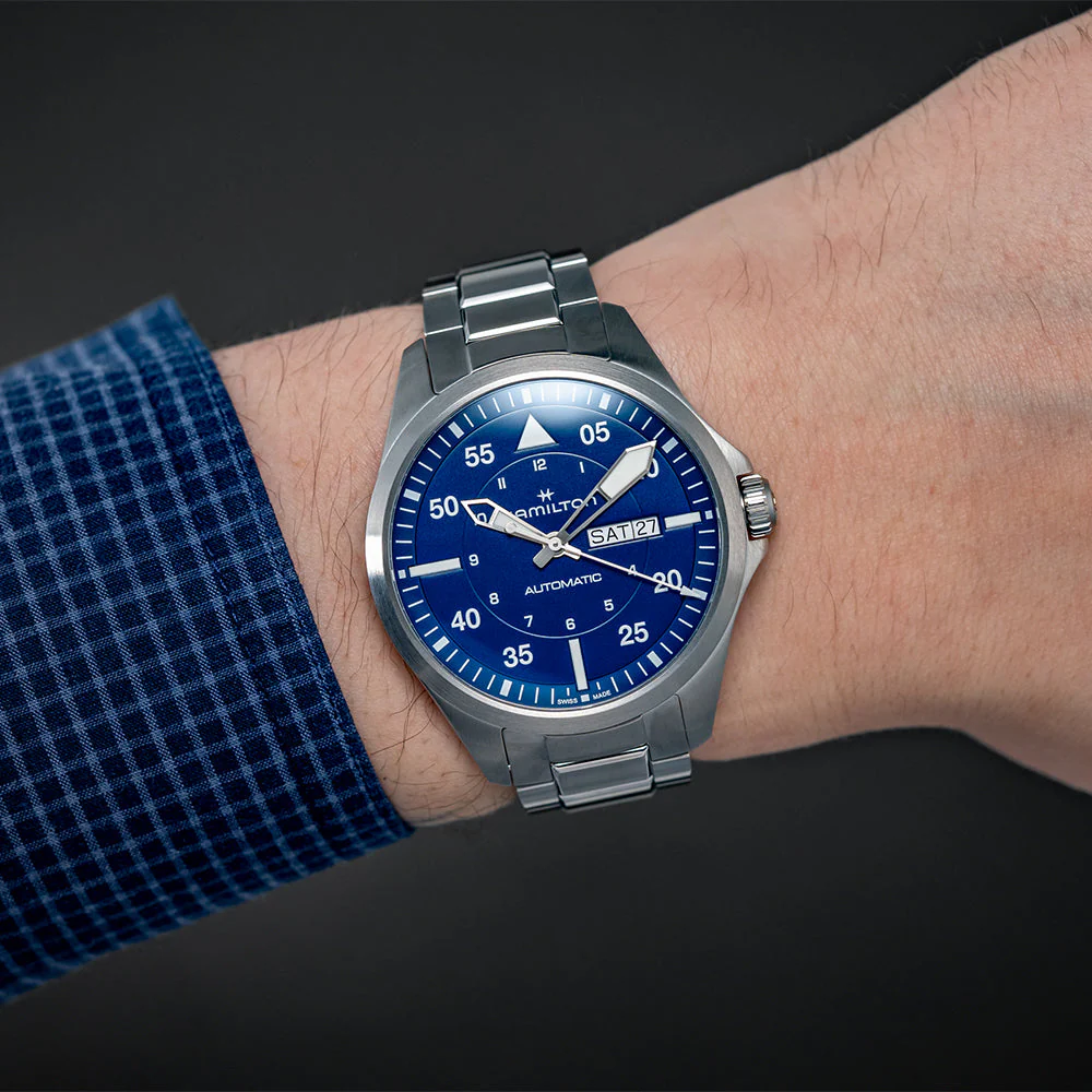 Pilot Day Date 42mm Blue Dial on Bracelet - Image 3