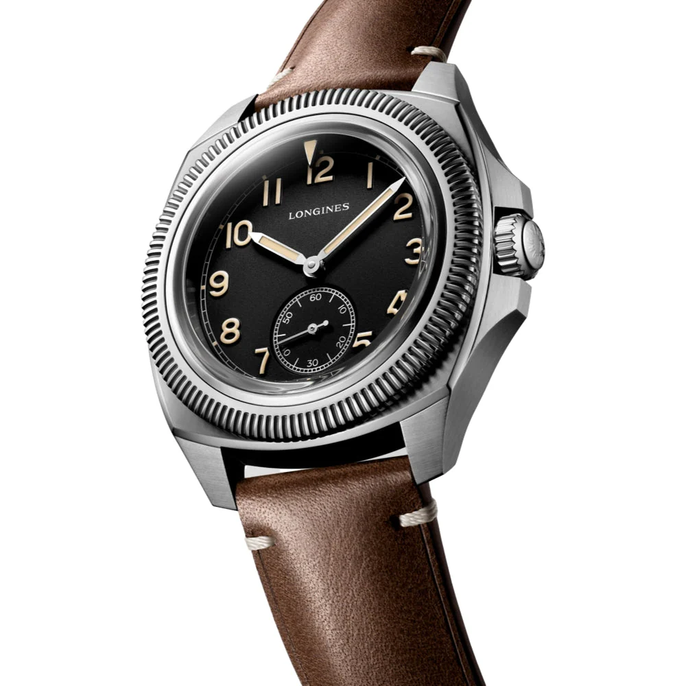 Pilot Majetek 43mm - Black on Leather Strap - Image 2