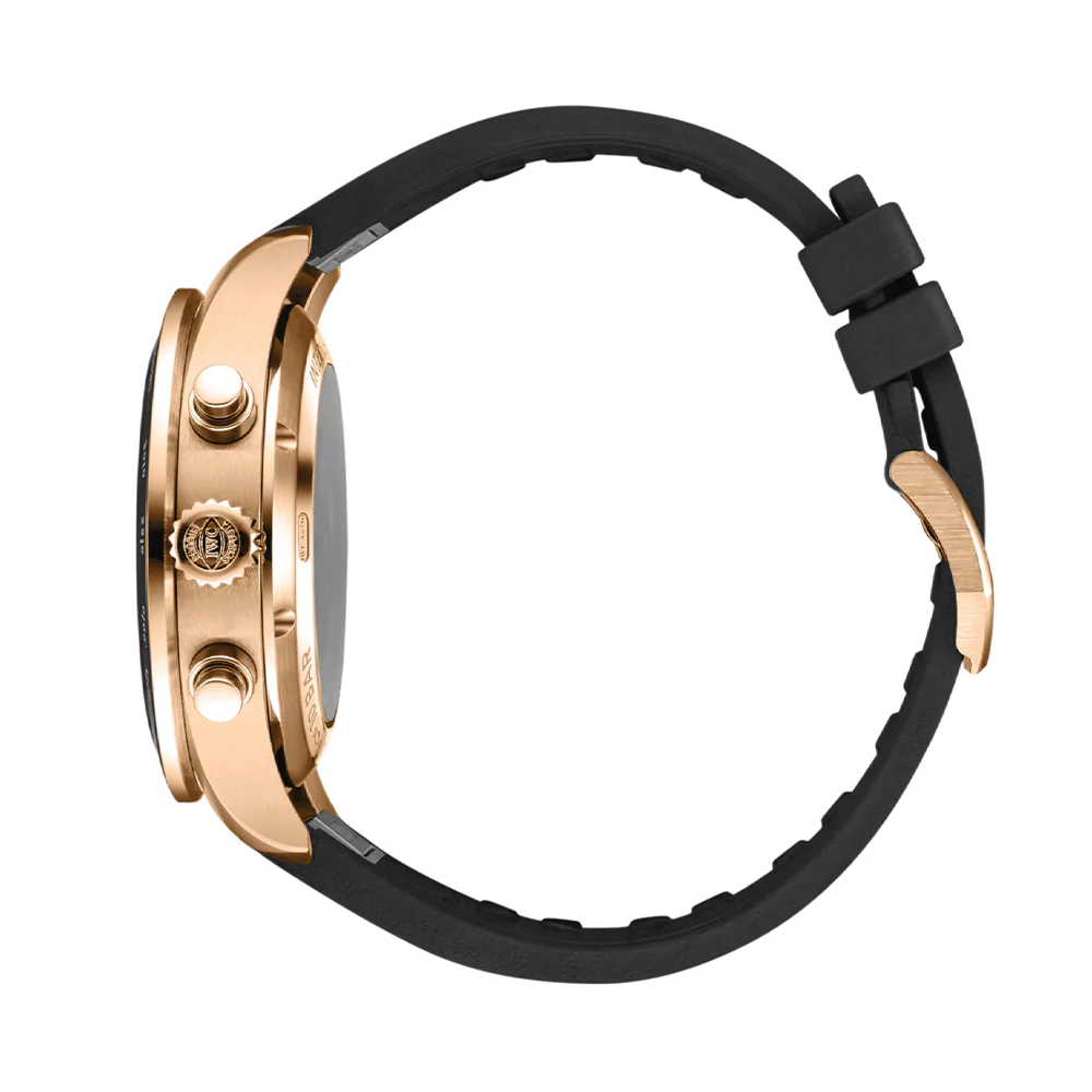 Pilot’s Watch Performance Chronograph 18K 5N Gold Case 41mm - Black on Rubber Strap - Image 5