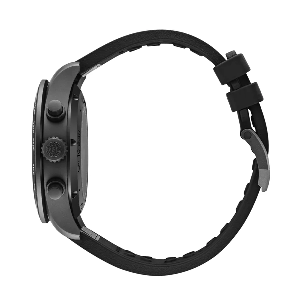 Pilot’s Watch Performance Chronograph Mercedes-AMG PETRONAS Formula One™ Team Ceratanium® Case 41mm - Black on Rubber Strap - Image 5